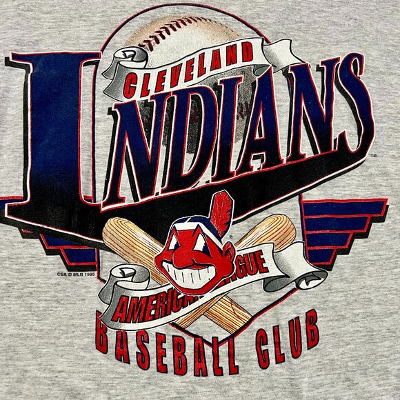 Cleveland Indians '95 Vintage League Leaders Graphic T-Shirt - Picture 2 of 5